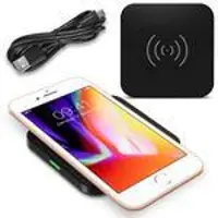 NAUC Für QI Wireless Charger Schnell Ladegerät Apple iPhone 8 Kabellos Induktives Laden