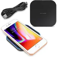 NAUC Wireless Für Qi Ladestation für Apple iPhone SE 2022 2020 Induktives Ladegerät