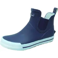 Bockstiegel Momo-H Gummistiefel in Übergrößen Blau 10405 dk-blau/weiß große Unischuhe