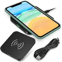 NAmobile QI Wireless Kabellos Ladegerät Apple iPhone 11 Induktives Schnell Laden Charger