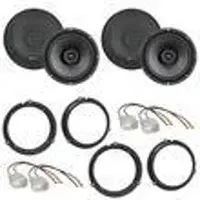 MB Quart QX165 2-Wege Lautsprecher Einbauset für Ford Fiesta JA8 Focus 3 DYB