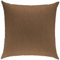 Sunnypillow Dekokissen für Gartenmöbel, Palettenmöbel - Deko Kissen mit Reißverschluss 40 x 40 cm - Sofakissen mit Füllkissen - Kissen für Couch - Bequeme Zierkissen Braun