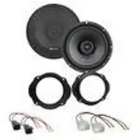 MB Quart QX165 2-Wege Lautsprecher Einbauset für Ford Fiesta MK6 Facelift vorne
