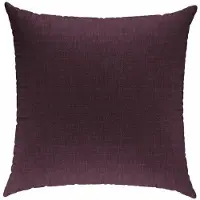 Sunnypillow Dekokissen für Gartenmöbel, Palettenmöbel - Deko Kissen mit Reißverschluss 40 x 40 cm - Sofakissen mit Füllkissen - Kissen für Couch - Bequeme Zierkissen Violett