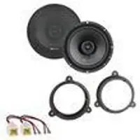 MB Quart QX165 2-Wege Koax Lautsprecher Einbauset für Nissan Micra K12 K13 vorne