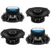 Crunch GTS52 Lautsprecher 13 cm 3 Ohm Einbauset für BMW 5er E39 vorne und hinten