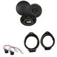 Crunch DSX62 2-Wege Koaxial Lautsprecher Einbauset für Opel Insignia A Meriva B