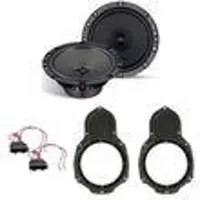 Axton ATX165 Koaxial Lautsprecher Einbauset vorne passend für Passat B6 B7 3C CC
