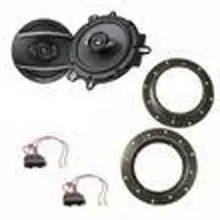 Pioneer TS-A1670F 3 Wege Lautsprecher Set für Caddy Golf 5 Jetta Sharan vorne