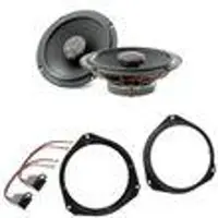 Focal ICU165 2-Wege Koax Lautsprecher Einbauset für Alfa Romeo Mito Giulietta