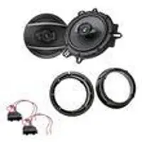 Pioneer TS-A1670F 3-Wege Koaxial Lautsprecher Einbauset für Passat B8 Arteon