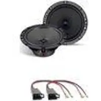 Axton ATX165 Koaxial 2-Wege 165 mm Lautsprecher Einbauset passend für T4 vorne