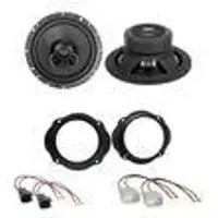 ESX Horizon HZ-62 Lautsprecher Einbauset für Ford Fiesta MK6 Facelift vorne