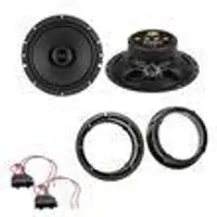 ESX SIGNUM SXE-62 Koaxial Lautsprecher 2-Wege Einbauset für Golf 4 Golf 5 Bora