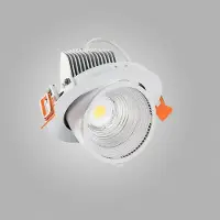 Mextronic 40W LED Einbaustrahler TRUNK 3000K Warmweiß schwenkbar Ø 148mm