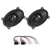 ESX HORIZON HZ-462 Koaxial Lautsprecher 3 Ohm Einbauset für Golf 1 vorne hinten