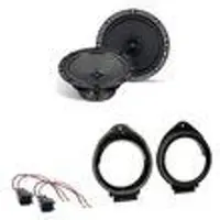 Axton ATX165 Koaxial Lautsprecher 2-Wege Einbauset für Opel Astra J Opel Mokka