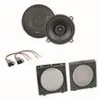 MB Quart QX130 2 Wege Lautsprecher Boxen System Einbauset für Golf 2 Türen vorne