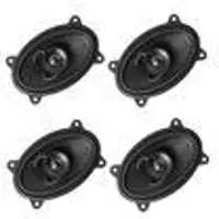 ESX HORIZON HZ-462 Lautsprecher 3 Ohm Einbauset für BMW 3er E21 vorne und hinten