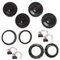JBL Stage3 627 3 Ohm Lautsprecher Einbauset für Jetta Tiguan Touran vorne hinten