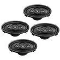 Pioneer TS-A4670F 10x15 cm Lautsprecher Boxen für BMW 5er E12 E28 vorne + hinten