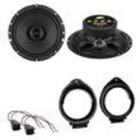 ESX SIGNUM SXE-62 Koaxial Lautsprecher Einbauset für Opel Insignia A Meriva B