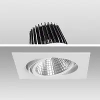 Mextronic 30W LED Einbaustrahler EXLITE-Q 4000K tralweiß schwenkbar Ø 175mm