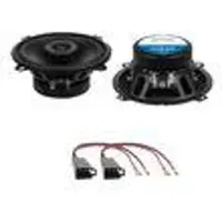 Crunch GTS52 Lautsprecher 13 cm Koaxial 3 Ohm Einbauset für Twingo Türen vorne