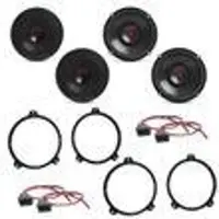 JBL Stage3 627 3 Ohm Lautsprecher Einbauset für E46 Limousine Coupé vorne hinten