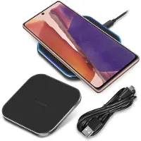 NAmobile Schnell Ladegerät für Samsung Galaxy Note 20 / Ultra QI Wireless Ladestation 10W