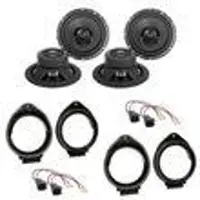 ESX HORIZON HZ-62 Koaxial Einbauset für Opel Astra J Opel Mokka vorne hinten