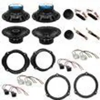 Crunch GTS-6.2C GTS-62 2-Wege Lautsprecher Einbauset für Ford Focus 2 C-Max Kuga