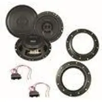 Crunch DSX62 2 Wege Koax System Lautsprecher Set für Caddy Golf 5 Jetta Sharan vorne