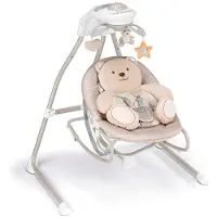 Cam il mondo del bambino Gironanna Evo Babyschaukel | Mehr Farben verfügbar | Elektrische Babywippe | bis 9 kg