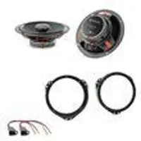 Focal ICU165 Koaxial Lautsprecher Einbauset für Astra F G Calibra Meriva A