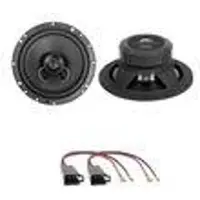 ESX HORIZON HZ-62 Koaxial Lautsprecher Einbauset für Golf 3 Vento Passat 35i