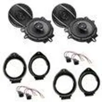 Pioneer TS-A1670F 3-Wege Lautsprecher Einbauset für Opel Insignia A Meriva B