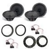 Axton ATX165 Koaxial Lautsprecher Einbauset für Jetta Tiguan Touran vorne hinten