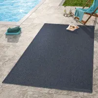 TT Home In-& Outdoorteppich Terrasse Küche Balkon Wetterbeständig Modern Unifarben Größe 160x220 cm