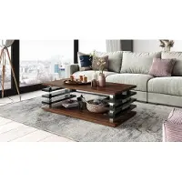 Designimpex Design Carl Svensson Couchtisch DC-3 Wohnzimmertisch Tisch
