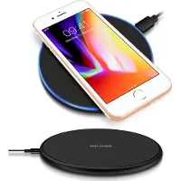 NAUC Für QI Wireless Schnell Ladegerät Apple iPhone 8 / 8 Plus Kabellos Induktives Laden