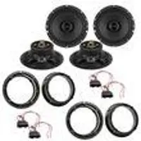 ESX SIGNUM SXE-62 Lautsprecher Einbauset für Seat Leon 1M Toledo vorne hinten