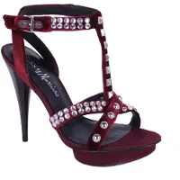 GUESS Sandalen Pumps Highheels Weinrot oder Schwarz
