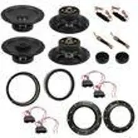 ESX SXE-6.2C SXE-62 3 Ohm Lautsprecher Einbauset für Jetta Tiguan vorne hinten