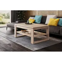 Mazzoni Design Couchtisch Multifunktion Arbeitstisch Tisch Nuo Ablage Esstisch