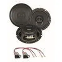 Crunch DSX62 16,5 cm 2 Wege Lautsprecher Einbauset für Golf 3 Vento Passat 35i