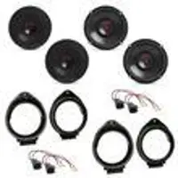 JBL Stage3 627 Lautsprecher Einbauset für Opel Astra J Opel Mokka vorne hinten