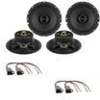 ESX SIGNUM SXE-62 2-Wege Einbauset für Golf 3 Vento Passat 35i vorne hinten