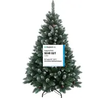 RS Trade Weihnachtsbaum „Schneebaum“ PVC 15013