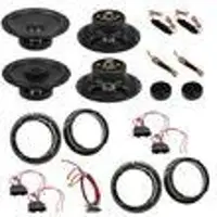 ESX SXE-6.2C SXE-62 2-Wege 3 Ohm Lautsprecher Einbauset für Seat Leon 1M Toledo